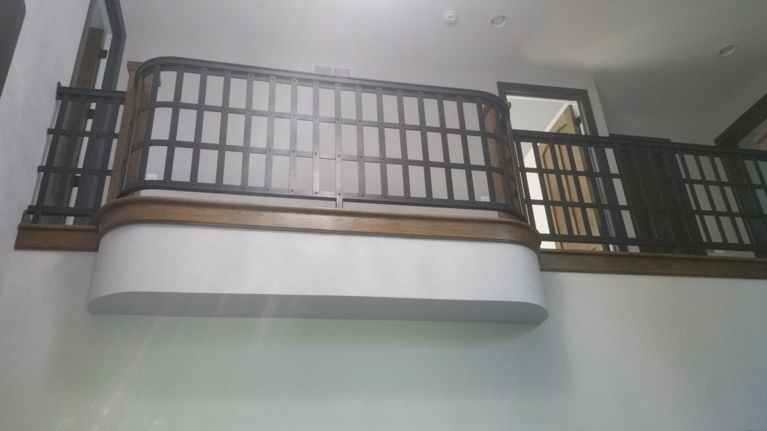 Custom Iron Balcony Railings in Metro Detroit Area | San Marino - 20170819_100750