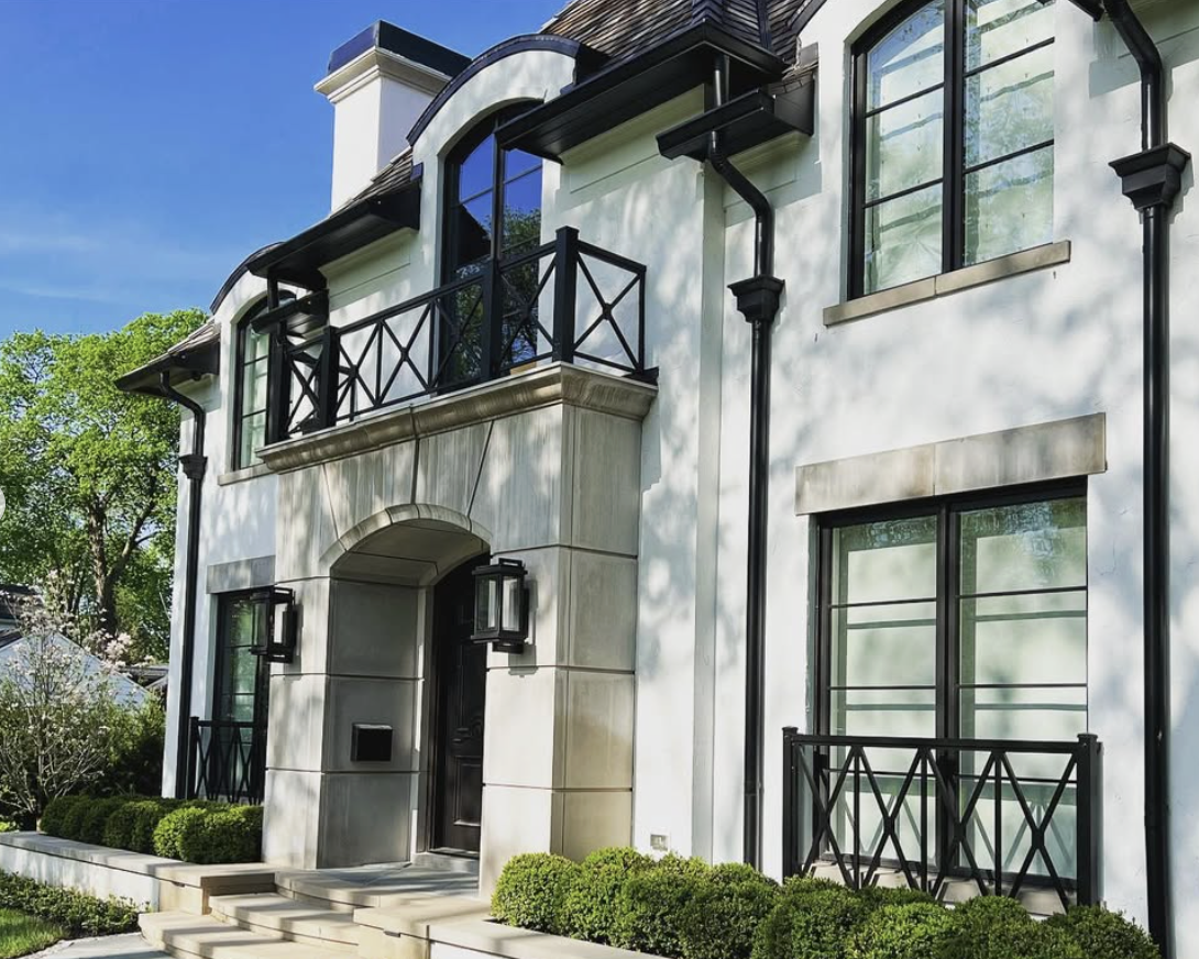 Custom Iron Balcony Railings in Metro Detroit Area | San Marino - Birmingham%20Juliet%20Balconies%20%284%29