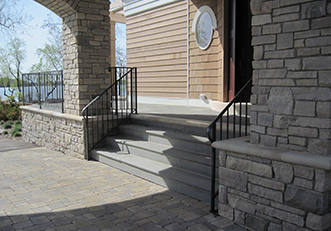 Custom Porch & Patio Railings in Warren, MI | San Marino Iron Inc. - patio-porch-image-2