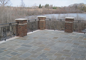 Custom Porch & Patio Railings in Warren, MI | San Marino Iron Inc. - patio-porch-image-3